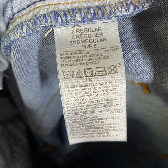 GAP True Skinny Ankle Jeans 6 - Picture 5 of 5